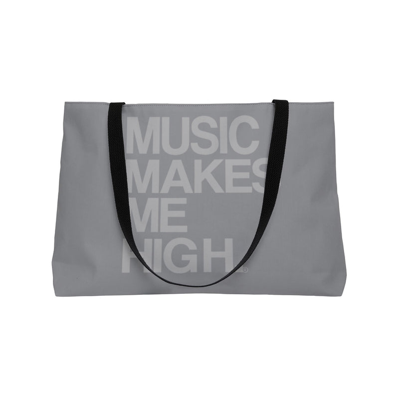 MMMH Weekender Bag (Black Handle): Grey | Light Grey