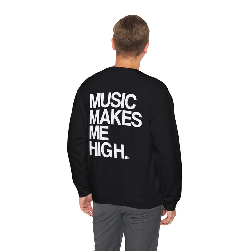 MMMH Unisex Sweatshirt: Black | White