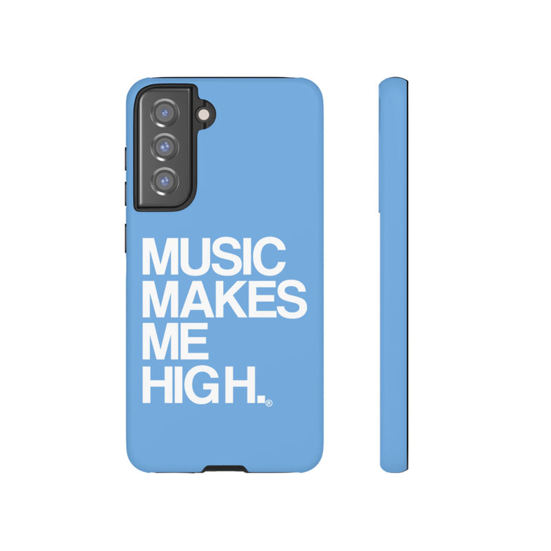 MMMH Classic Phone Case: Light Blue | White