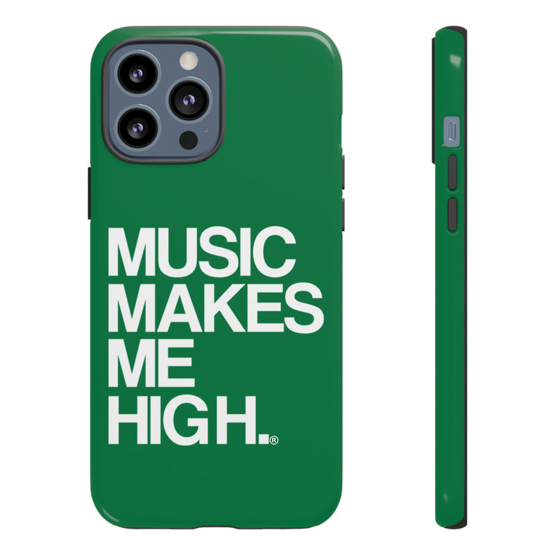 MMMH Classic Phone Case: Dark Green | White