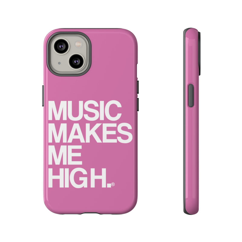 MMMH Classic Phone Case: Light Pink | White