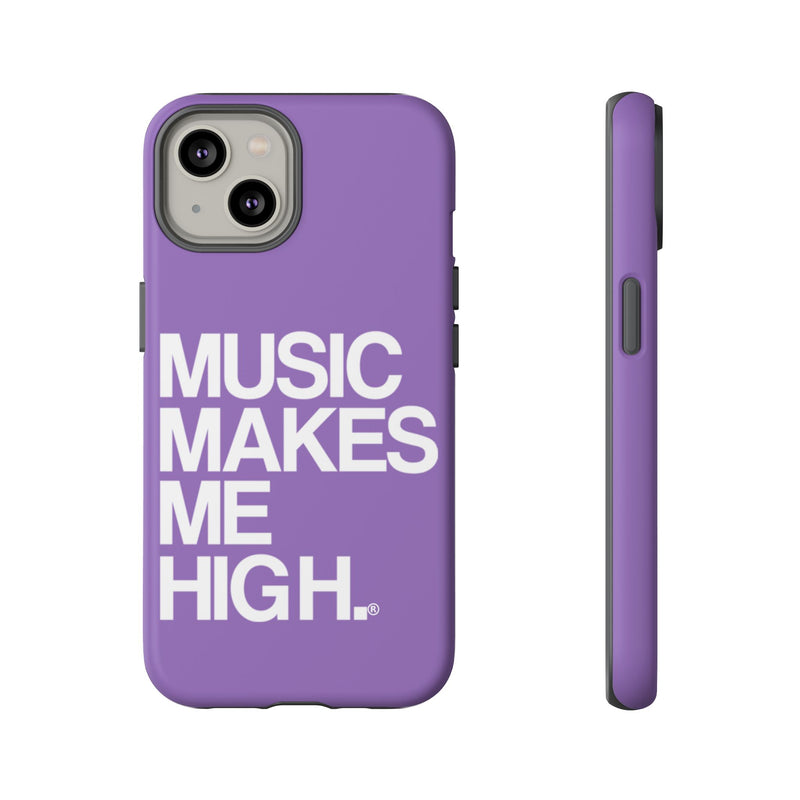 MMMH Classic Phone Case: Light Purple | White