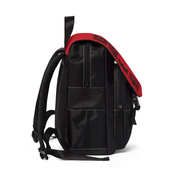 MMMH Backpack: Dark Red | Black