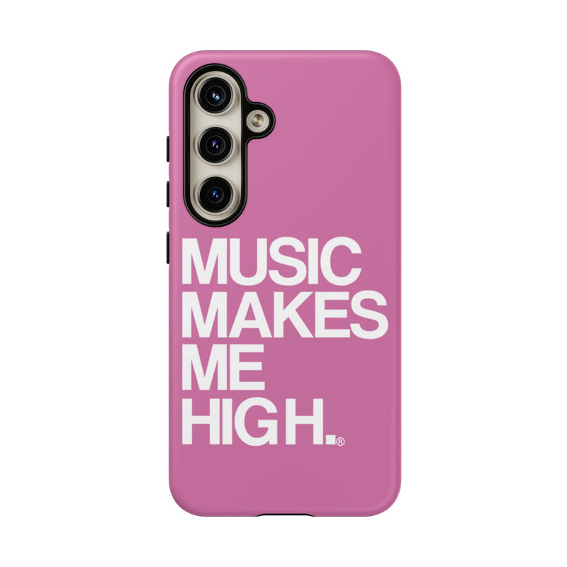 MMMH Classic Phone Case: Light Pink | White