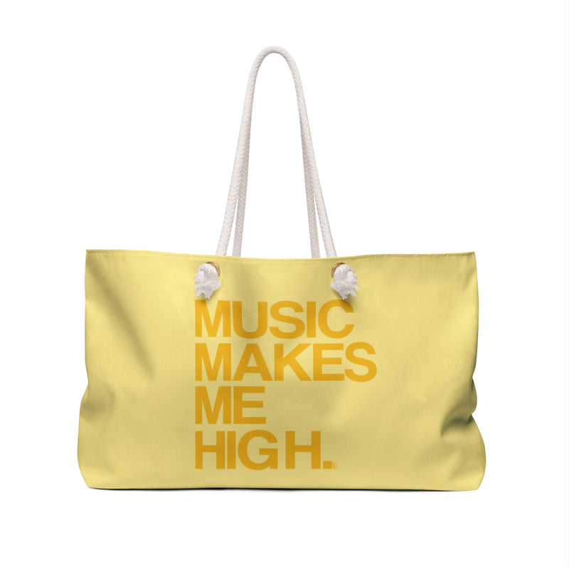 MMMH Weekender Bag (Rope Handle): Light Yellow |  Yellow