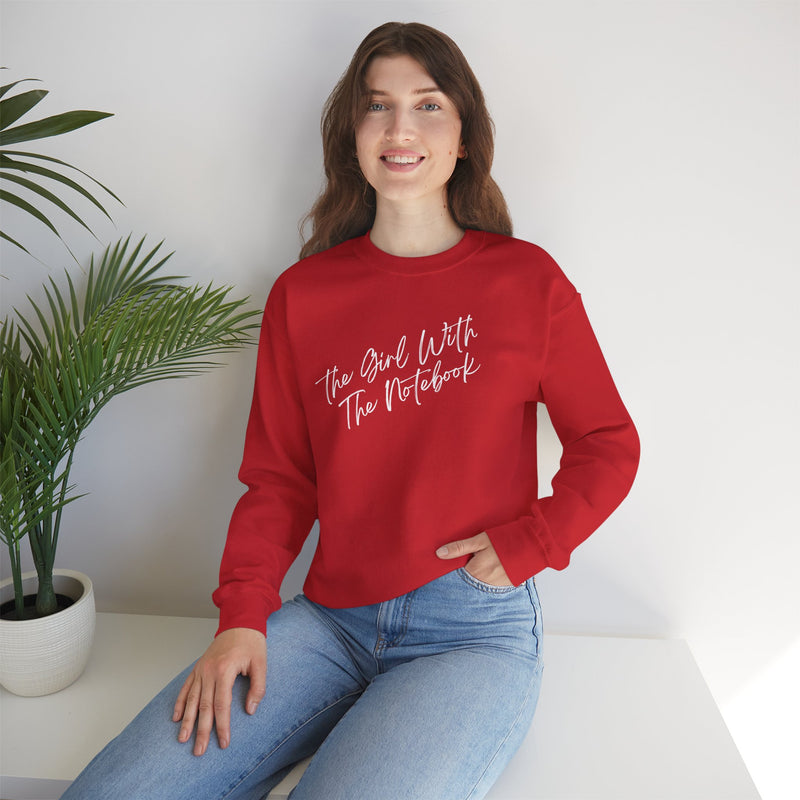 TGWTN Unisex Sweatshirt: White | Red