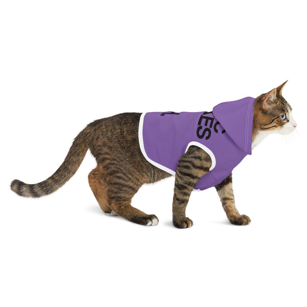 MMMH Pet Hoodie: Light Purple | Black