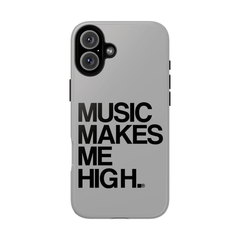 MMMH Classic Phone Case: Light Grey | Black