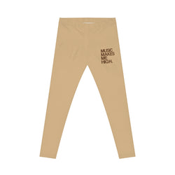 MMMH Leggings: Tan | Brown