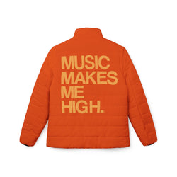 MMMH Women’s Puffer Jacket: Orange | Light Orange