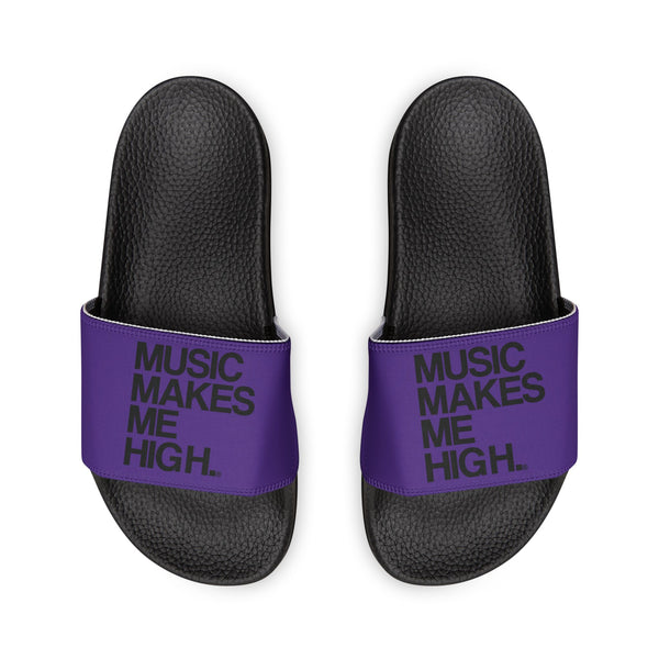 MMMH Men's Sandals: Purple | Black