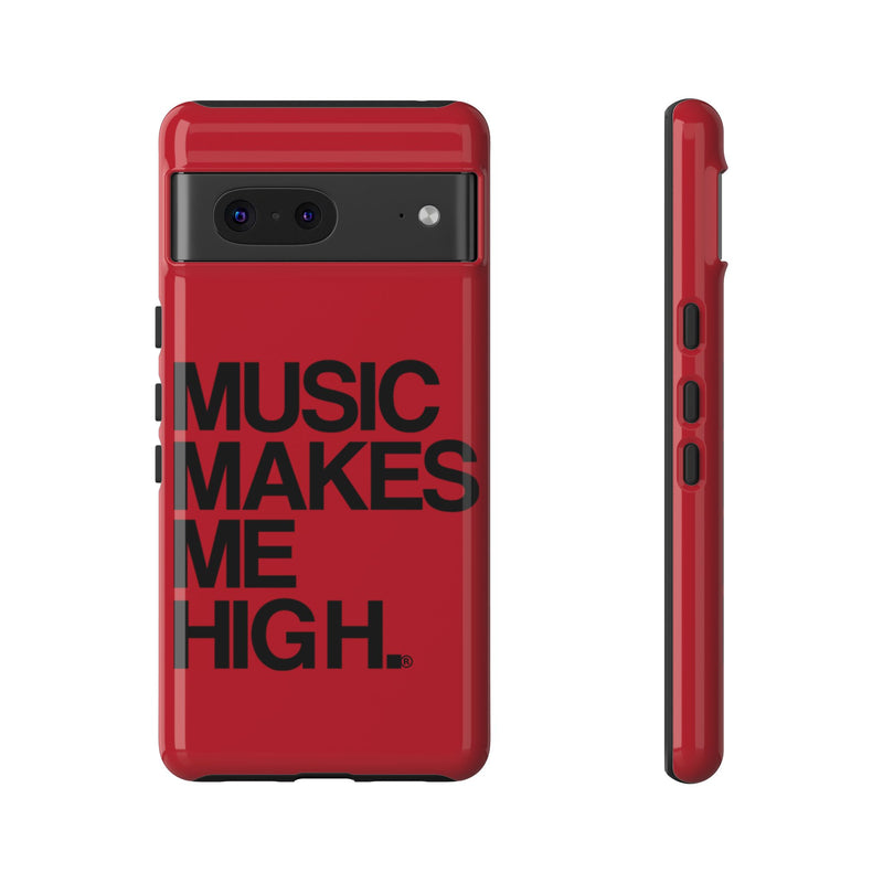 MMMH Classic Phone Case: Dark Red | Black