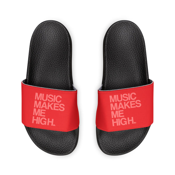 MMMH Unisex Sandals: Red/Black | Light Red