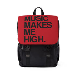 MMMH Backpack: Dark Red | Black Lettering