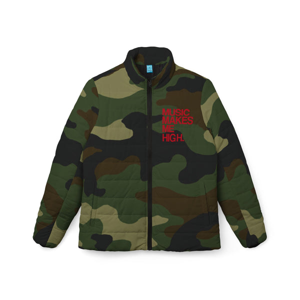 Copy of MMMH Women’s Puffer Jacket: Camo | Red