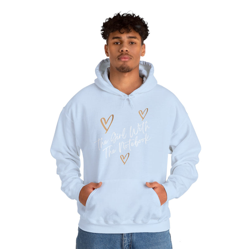 TGWTN Unisex Hoodie: Brown/White | Light Blue