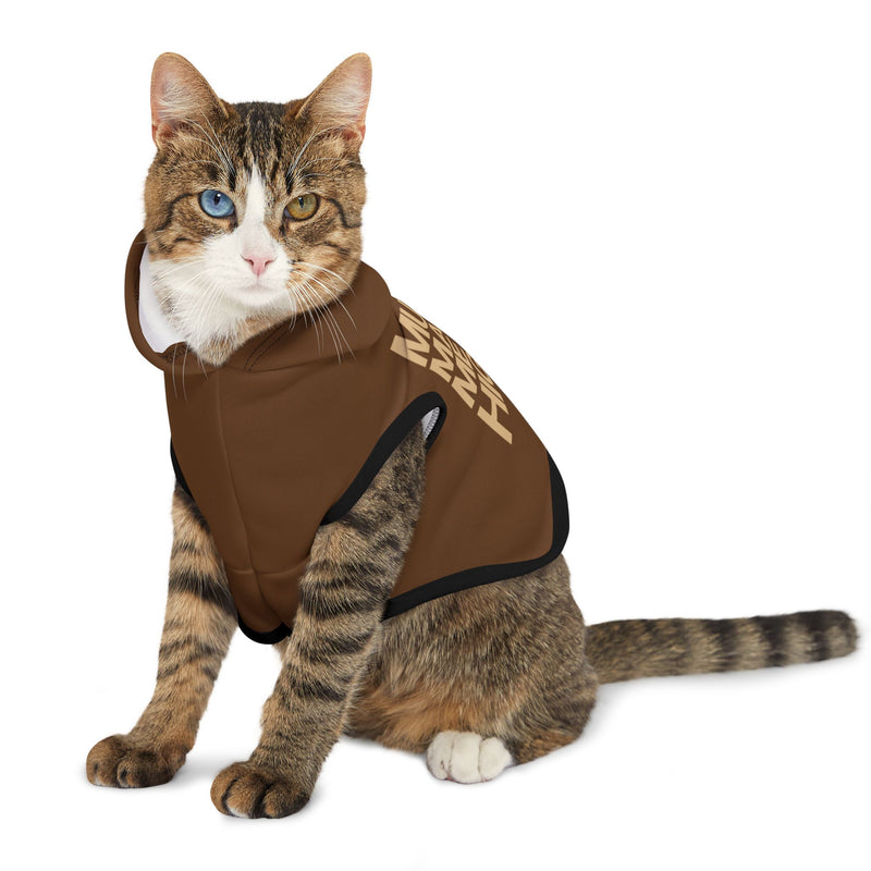 MMMH Pet Hoodie: Brown | Tan