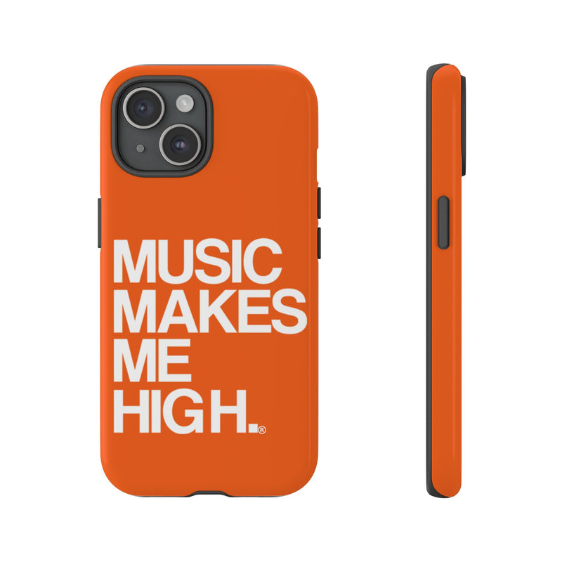 MMMH Classic Phone Case: Orange | White