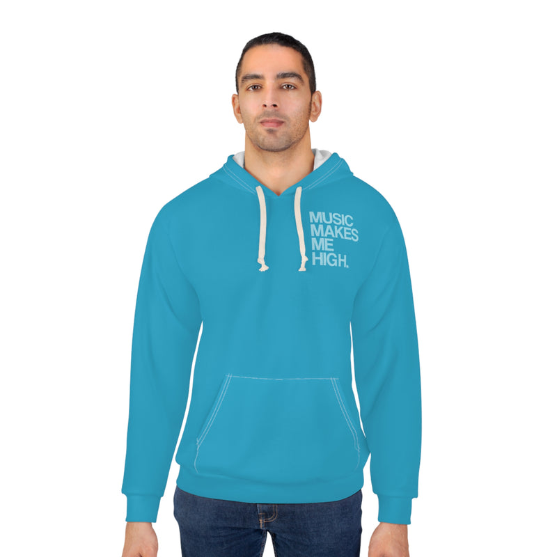 MMMH Unisex Hoodie: Light Turquoise | Turquoise