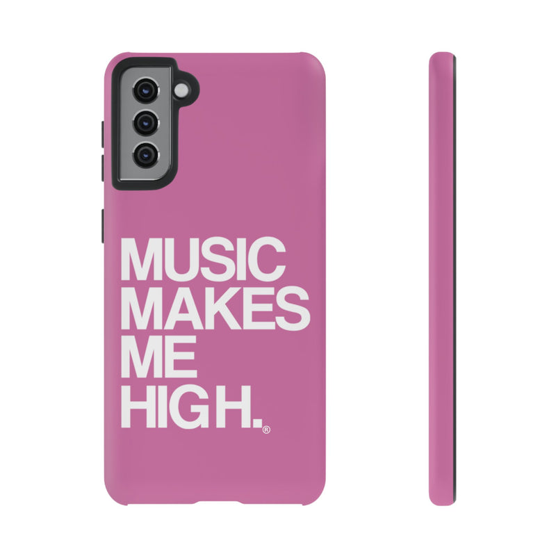 MMMH Classic Phone Case: Light Pink | White