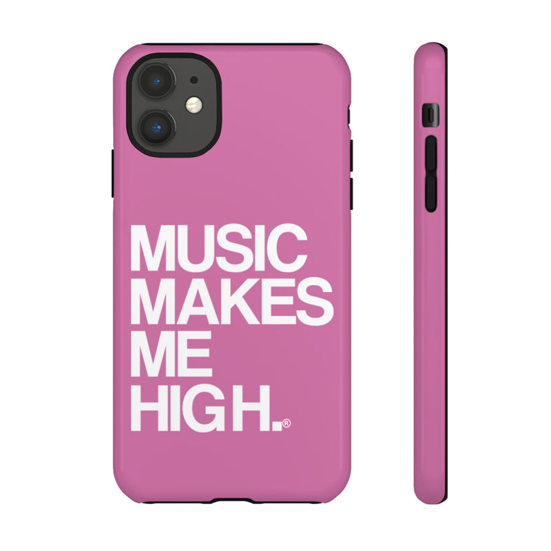 MMMH Classic Phone Case: Light Pink | White