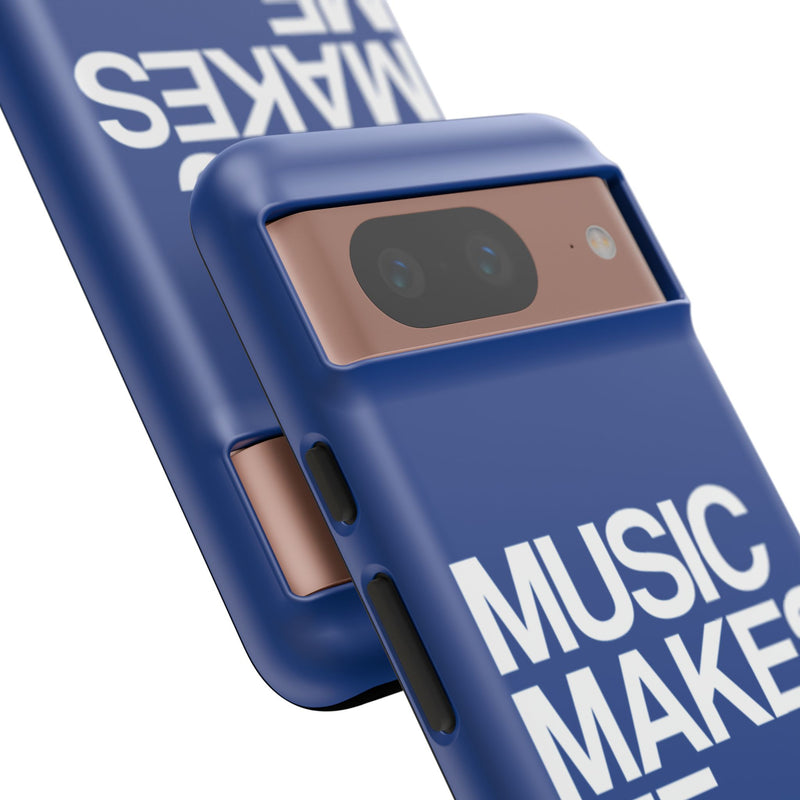 MMMH Classic Phone Case: Dark Blue | White