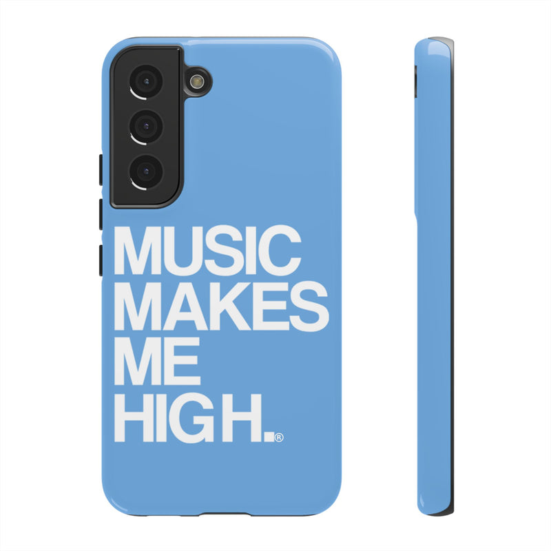 MMMH Classic Phone Case: Light Blue | White