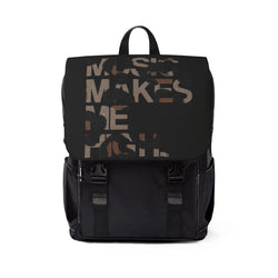 MMMH Backpack: Black | Leopard