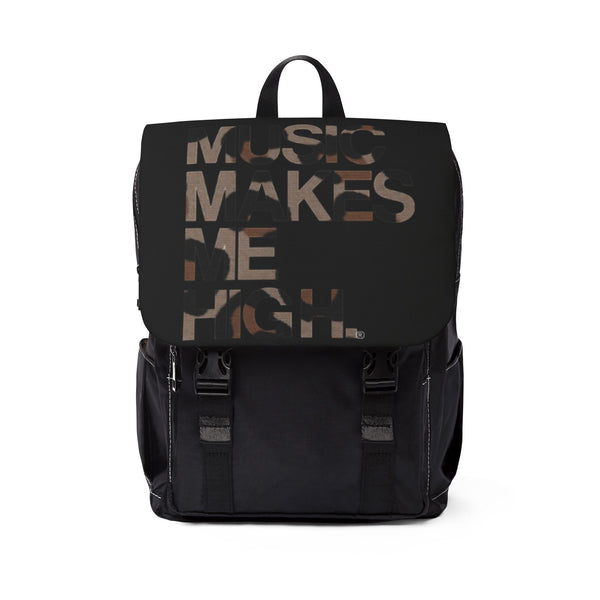 MMMH Backpack: Black | Leopard