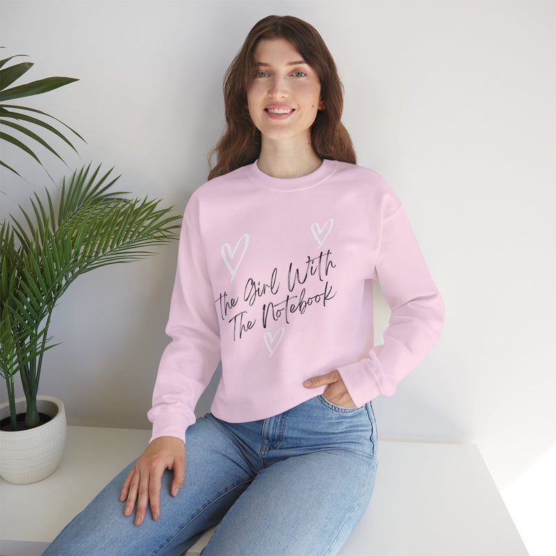 TGWTN Unisex Sweatshirt: White/Black | Light Pink