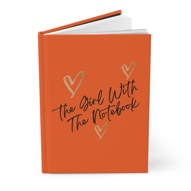 TGWTN Hardcover Journal: Brown/Black | Orange