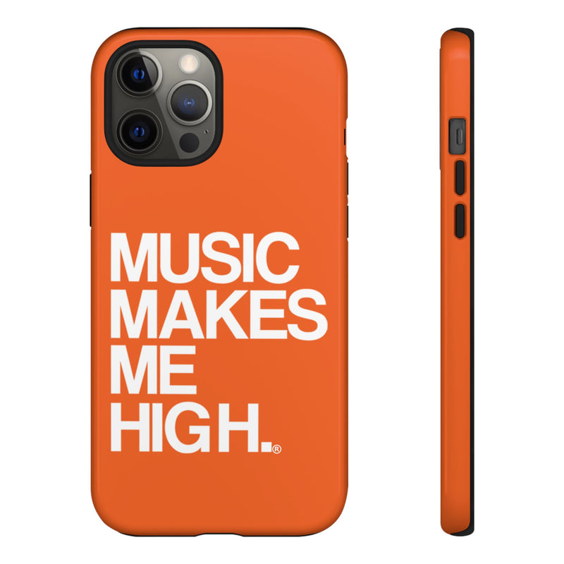 MMMH Classic Phone Case: Orange | White