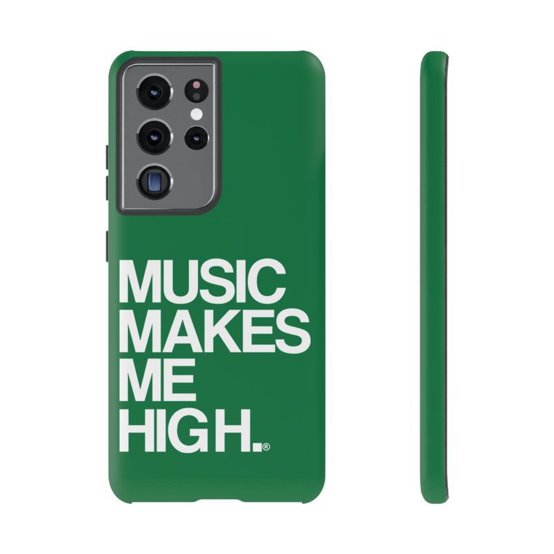 MMMH Classic Phone Case: Dark Green | White