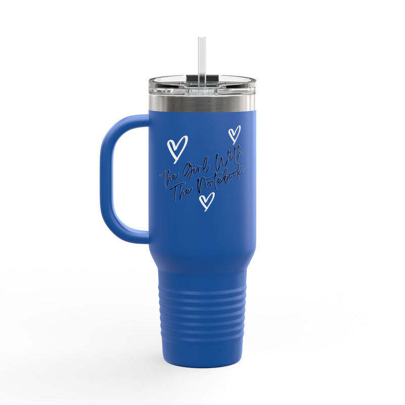 TGWTN Insulated Mug: White/Black | Royal