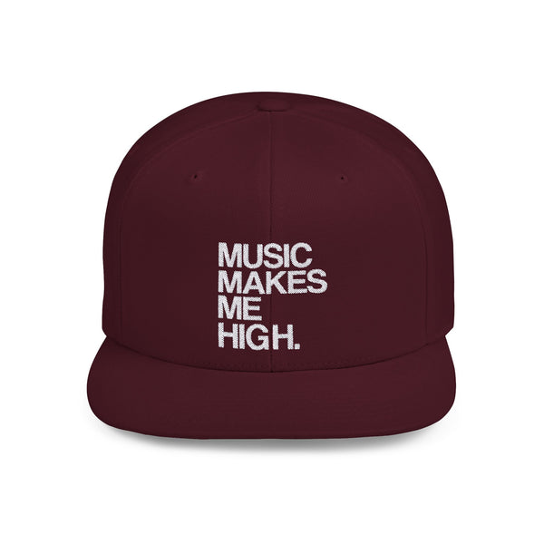 MMMH Classic Snapback: Maroon_White