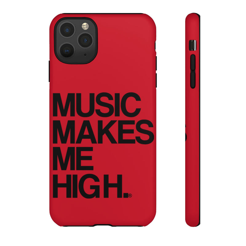 MMMH Classic Phone Case: Dark Red | Black