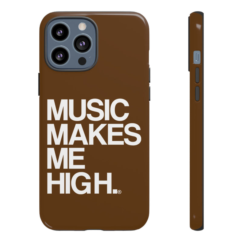 MMMH Classic Phone Case: Brown | White