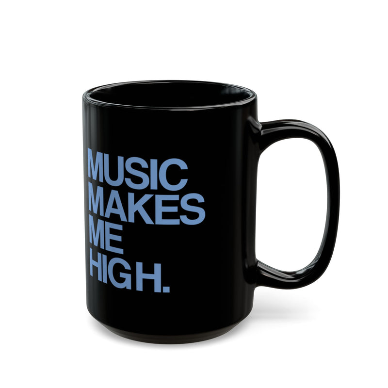 MMMH Black Mug: Carolina Blue