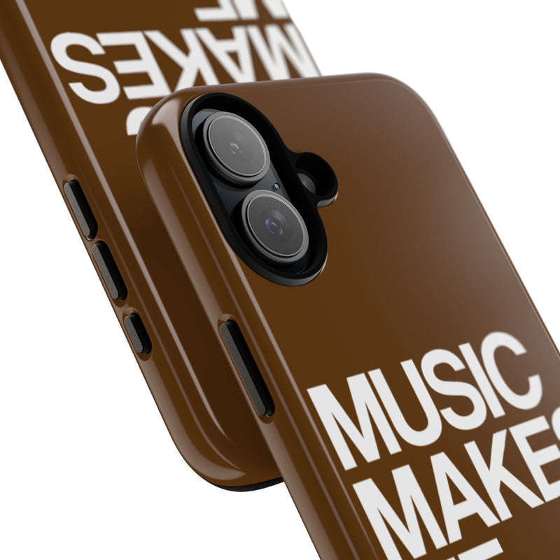 MMMH Classic Phone Case: Brown | White