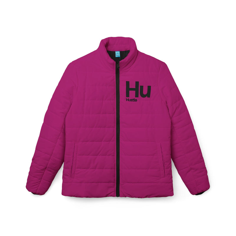 NOVL Women’s Puffer Jacket: Hustle Black | Pink