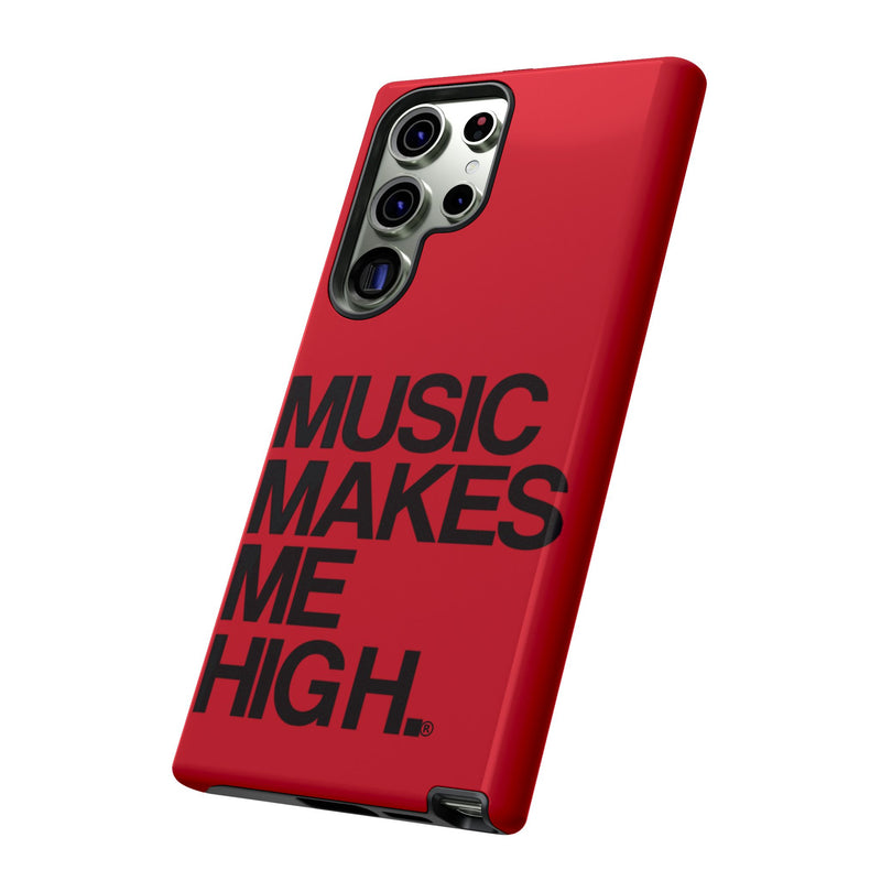 MMMH Classic Phone Case: Dark Red | Black