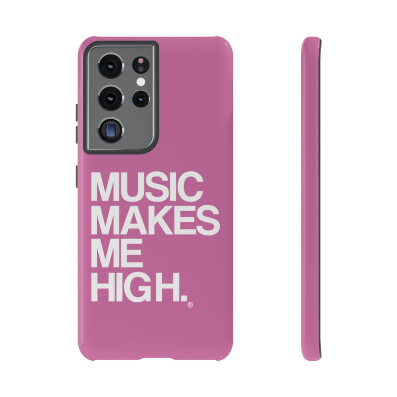 MMMH Classic Phone Case: Light Pink | White