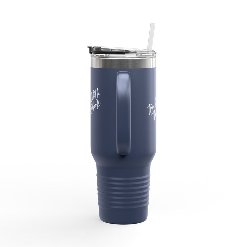 TGWTN Insulated Mug: White | Navy