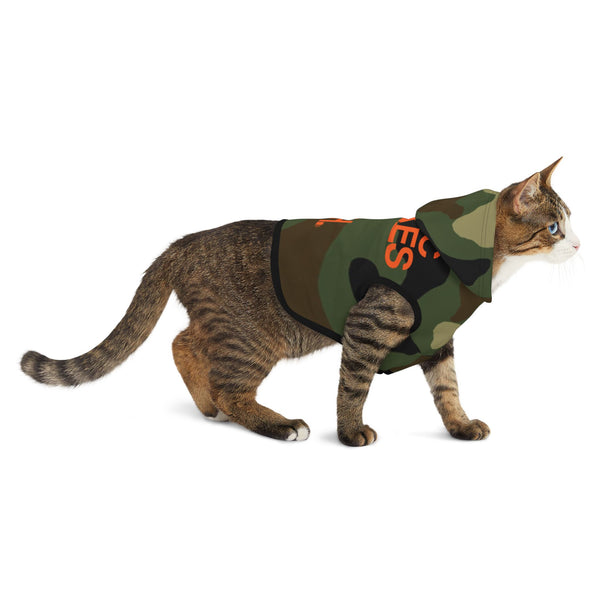 MMMH Pet Hoodie: Camo | Orange