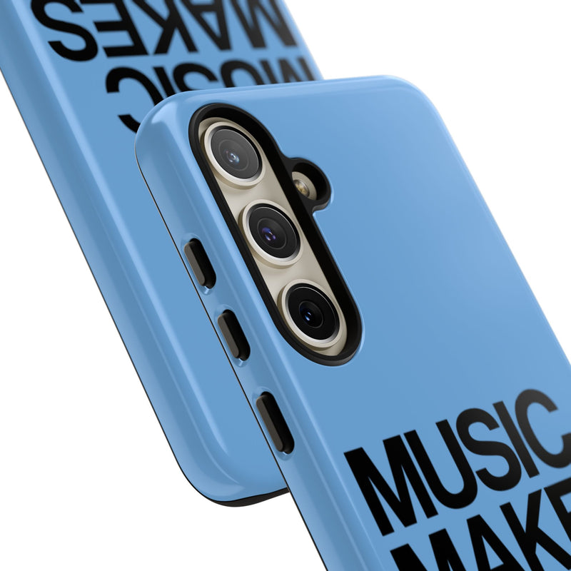 MMMH Classic Phone Case: Light Blue | Black