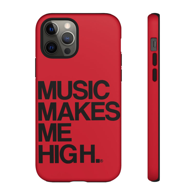 MMMH Classic Phone Case: Dark Red | Black