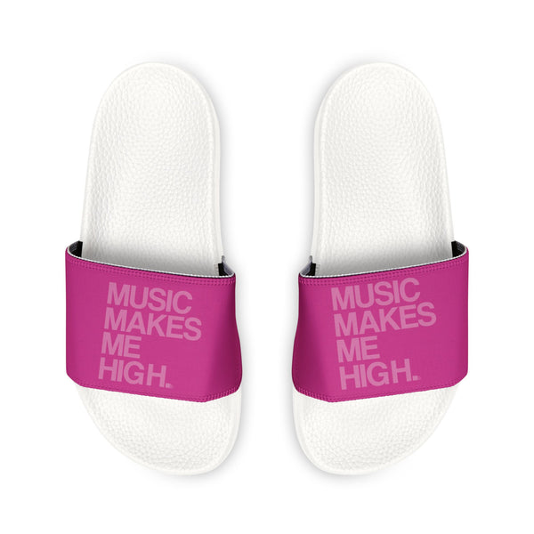 MMMH Unisex Sandals: Pink/White | Light Pink