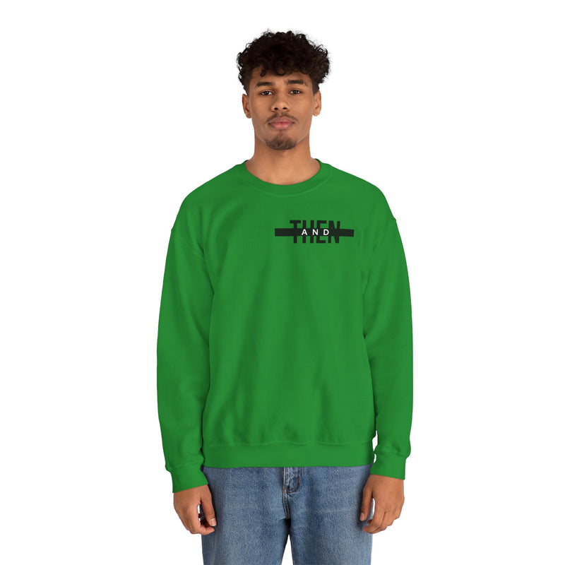 IJTT Unisex Sweatshirt: AT Strike Black | Irish Green