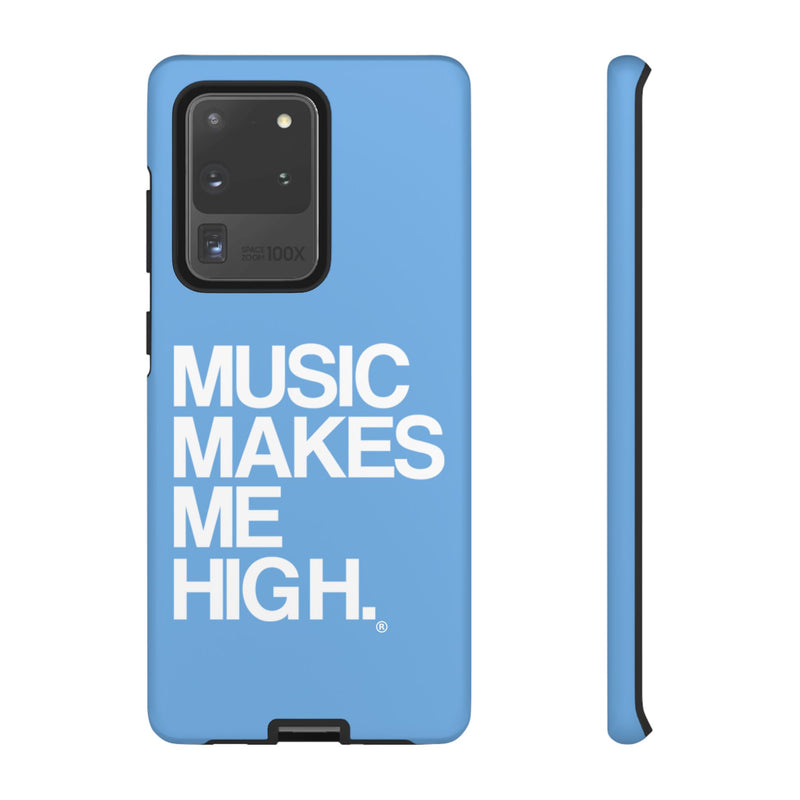 MMMH Classic Phone Case: Light Blue | White