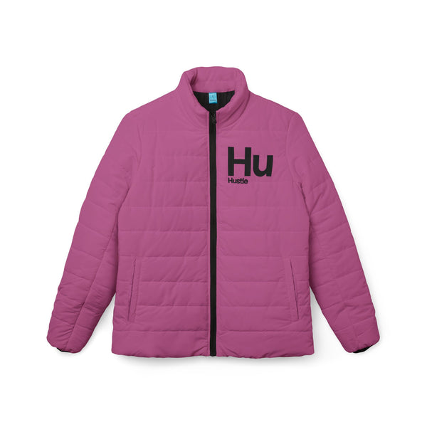 NOVL Women’s Puffer Jacket: Hustle Black | Light Pink